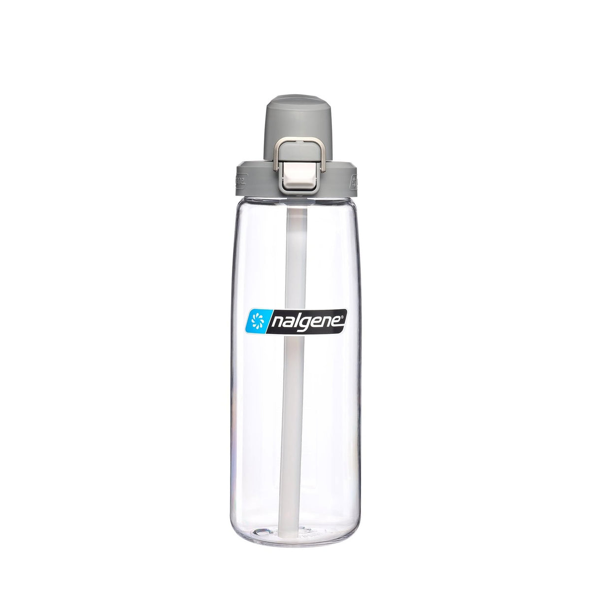24oz FreshFlow Straw Bottle - Clear with Gray Cap