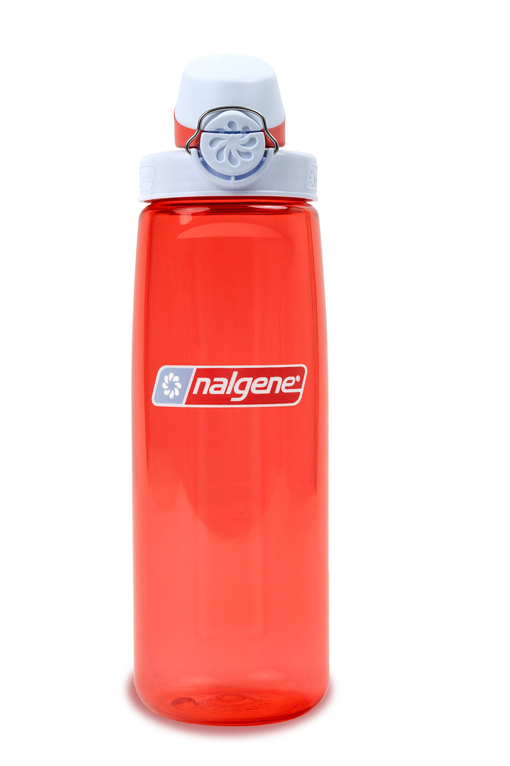 24oz On-The-Fly Lock-Top Bottle - Coral with Frost Coral Cap