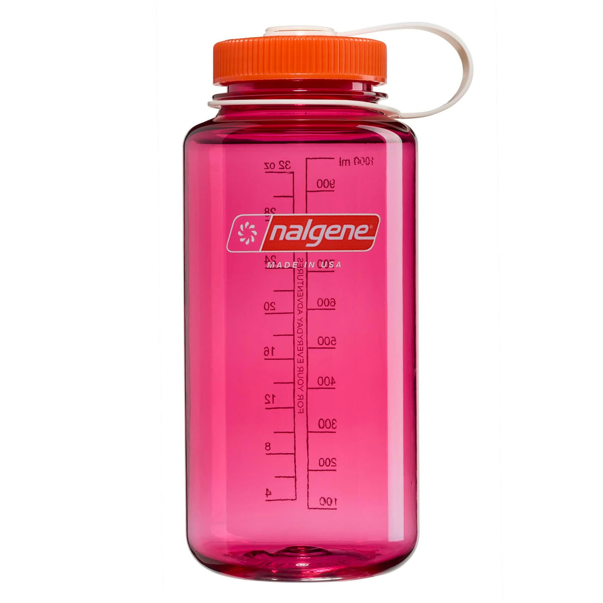 32oz Wide Mouth Thrill & Motion - Fuchsia Purple with Flame
