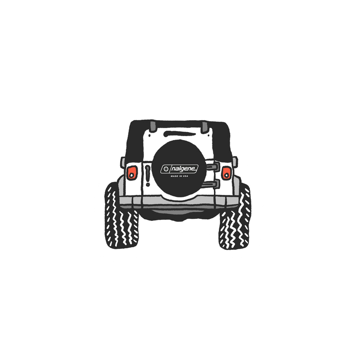 Four Wheeling Sticker K9